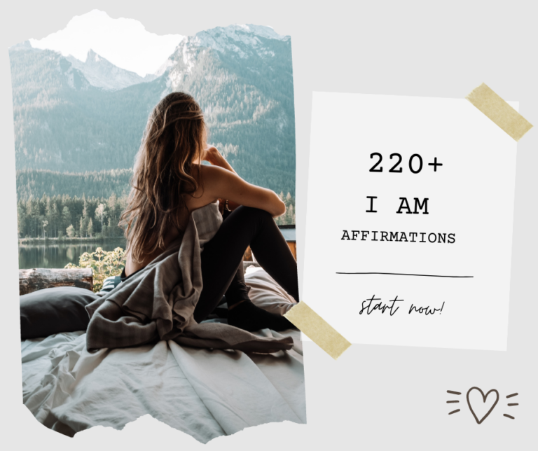 220 Powerful ‘I Am’ Affirmations for Personal Growth and Positivity