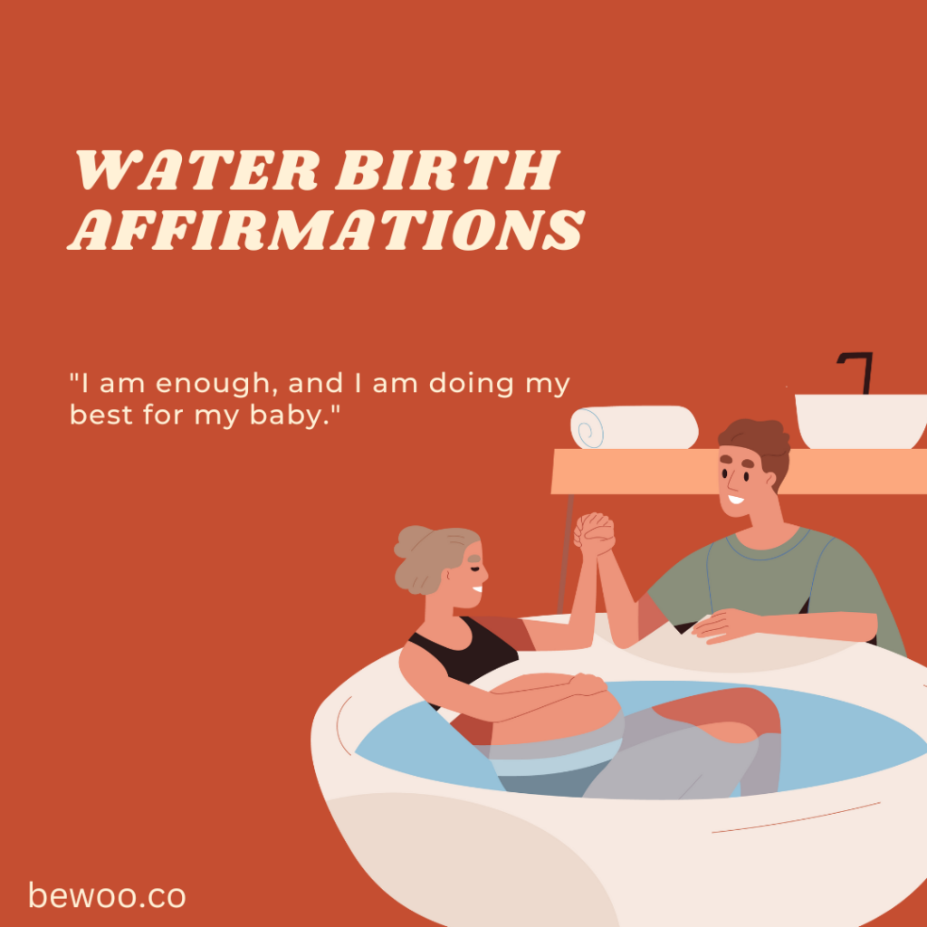 water birth affirmations 