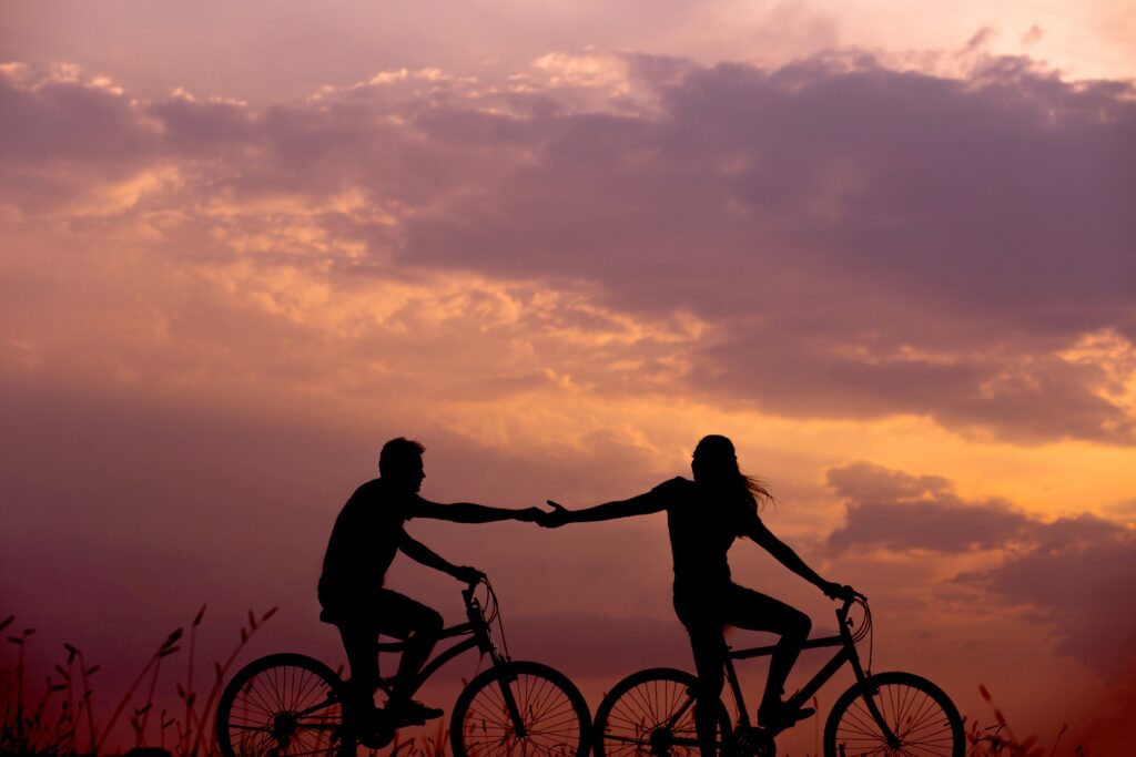 love affirmations biking 